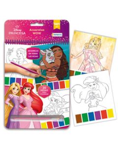 DISNEY PRINCESS MAGIC WATER COLOUR SET-TAP-DJU10703