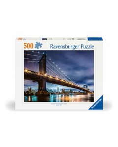 RAVENSBURGER 500PC PUZ NY CITY THAT NEVER SLEEPS-RVG-16589