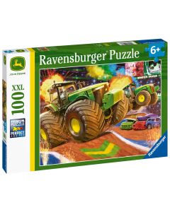 RAVENSBURGER 100PC PUZZLE JOHN DEERE BIG WHEELS-RVG-12983