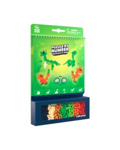 PLUS PLUS ACTIVITY PAD DINOSAURS 125PCS TUBE-PLS-4347
