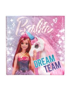 BARBIE FANTASY TWO PLY PAPR NAPKIN 33X33CM 20CT-LCY-81465