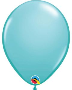 11 INCH LATEX RND CARIBBEAN BLUE 100CTP-QUA-50322