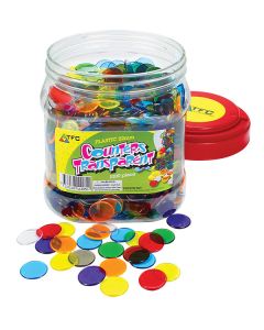 TFC-COUNTERS 22MM TRANSPARENT 1000P-TFC-11185