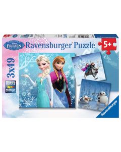 RAVENSBURGER 3X49PC PUZ FROZEN WINTER ADVENTURES-RVG-9264