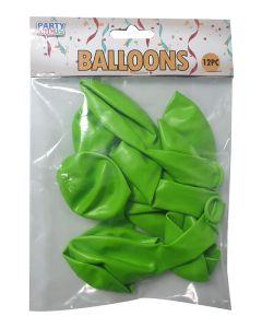 12 INCH LATEX STANDARD LIME GREEN 12CTP-LCY-83845