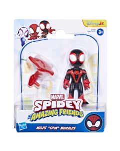 SPIDEY AND FRIENDS 7.6CM MILES AND ACCESSORY-HAS-G1459