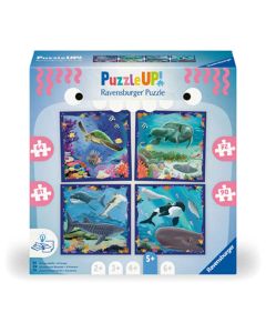 RAVENSBURGER PUZZLE UP 64-72-81-90PC SEA ANIMALS-RVG-12004004