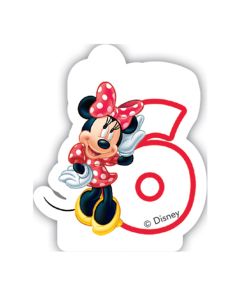 MINNIE HAPPY HELPERS CANDLE NO6 1CT-PRO-82925