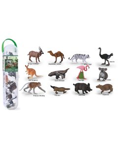 COLLECTA BOX OF MINI WILD ANIMALS ASST 3-COL-A1219