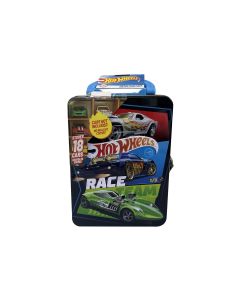 HOT WHEELS METAL CAR CASE BLACK-INT-HWCC2BLK