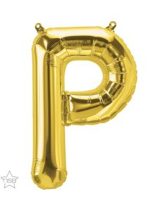 34 INCH FOIL GOLD LETTER P 1CTP-QUA-59942