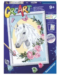 RAVENSBURGER CREART UNICORN PORTRAIT - AGE 9+-RVG-20268