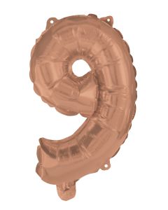 37 INCH AIR-HELIUM ROSE GOLD FOIL BALLOON 9 1CTP-PRO-92485