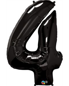 34 INCH FOIL NUMBER 4 ONYX BLACK 1CTP-QUA-36340