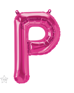 16 IN FOIL MAGENTA LETTER P AIR FILLED 1CTP-QUA-59578