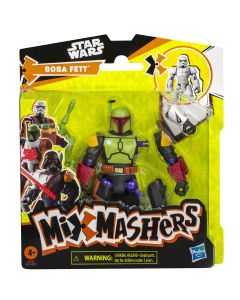 STAR WARS MIXMASHERS BOBA FETT BASIC FIGURE-HAS-G0296