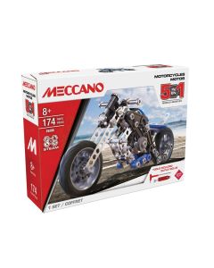 MECCANO 5 MULTI MODEL SET - MOTORCYCLES-ADO-11103