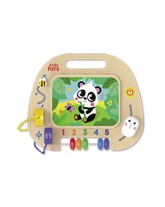 KIDS HITS WOODEN LAPTOP BUSY BABY-KDH-KH20-026