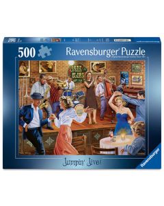 RAVENSBURGER 500PC PUZZLE JUMPIN JIVE-RVG-17124