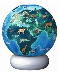 RAVENSBURGER 72PC 3D PUZZLE BALL NIGHT TIME-EARTH-RVG-12008055