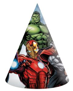 AVENGERS INFINITY STONES PAPER HATS 6CT-PRO-93955