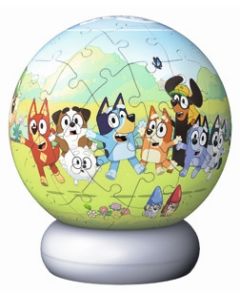 RAVENSBURGER 72PC 3D PUZZLE BALL NIGHT TIME-BLUEY-RVG-12008060