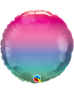 18 INCH FOIL RND JEWEL OMBRE 1 CTP-QUA-97408
