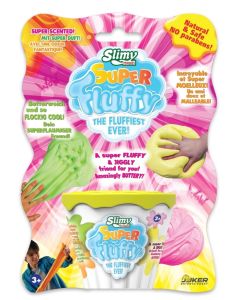 SLIMY SUPER FLUFFY 100GR ASSTORTED ON BLISTERCARD-JKR-33451