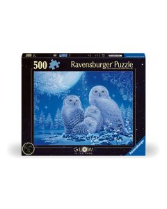 RAVENSBURGER 500PC PUZZLE OWLS IN MOONLIGHT-RVG-12000479