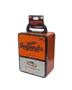HOT WHEELS METALLIC COLLECTOR CAR CASE ORANGE-INT-HWCC22-O