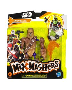 STAR WARS MIXMASHERS CHEWBACCA BASIC FIGURE-HAS-G0297