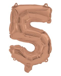 37 INCH AIR-HELIUM ROSE GOLD FOIL BALLOON 5 1CTP-PRO-92481