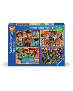 RAVENSBURGER 4X100PC TOY STORY 5-RVG-12004283