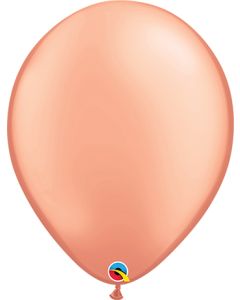 16 INCH LATEX PLAIN ROUND ROSE GOLD 50CTP-QUA-57342