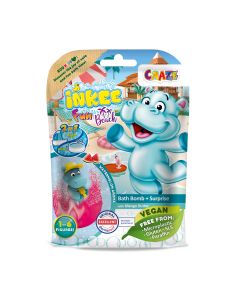 INKEE-SURPRISE BATH BOMB FUN BEACH HIPPO-CRA-43417