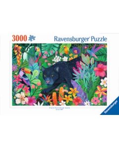 RAVENSBURGER 3000PC PUZZLE PANTHER IN BLOOM-RVG-12001748