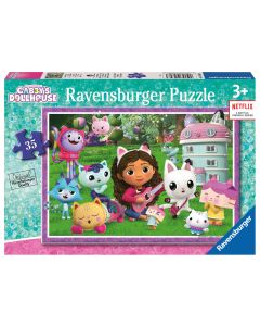 RAVENSBURGER 35PC GABBYS DOLLHOUSE PUZ W FRIENDS-RVG-5658