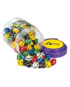 TFC-DICE 10 FACE 000-900 100P-TFC-12717