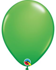 11 INCH LATEX RND SPRING GREEN 100CTP-QUA-45712