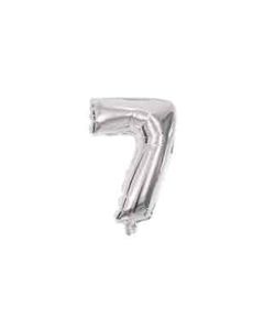 37 INCH AIR-HELIUM SILVER FOIL BALLOON 7 1CTP-PRO-92473
