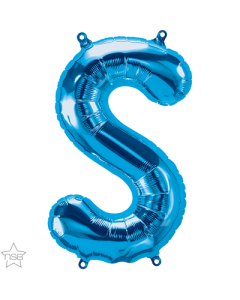 16 IN FOIL BLUE LETTER S AIR FILLED 1CTP-QUA-59418