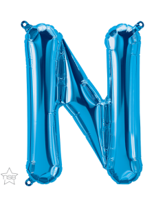 16 IN FOIL BLUE LETTER N AIR FILLED 1CTP-QUA-59408