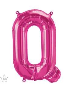 16 IN FOIL MAGENTA LETTER Q AIR FILLED 1CTP-QUA-59580