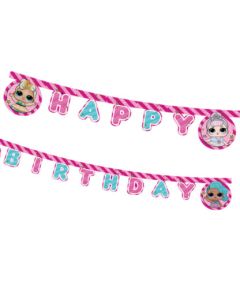 LOL GLITTERRATI DIE-CUT BANNER ( 9 FLAGS )1CT-PRO-90863