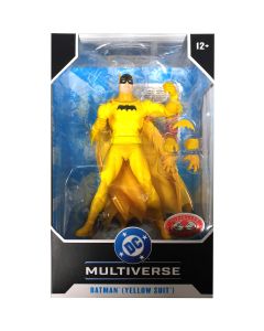 DC MULTIVERSE 17CM YELLOW BATMAN-CHASE-MCF-17431-INT