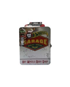 HOT WHEELS METALLIC COLLECTOR CAR CASE SILVER-INT-HWCC22-S