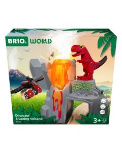 BRIO DINOSAUR ERUPTING VOLCANO-BRI-36092