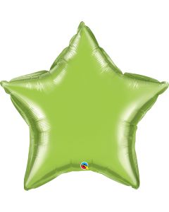 36 INCH FOIL LIME GREEN PLAIN 1CTL-QUA-16165