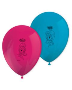 SHIMMER&SHINE GLITTER FRI 11 INCH PRTBALLOONS 8CT-PRO-89948