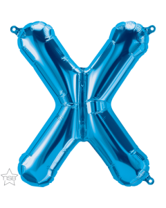 16 IN FOIL BLUE LETTER X AIR FILLED 1CTP-QUA-59428